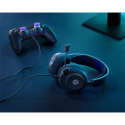 Steelseries Arctis Nova 1P gaming fejhallgató headset fekete