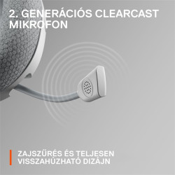 SteelSeries Arctis Nova 1P gaming headset fehér (61612)