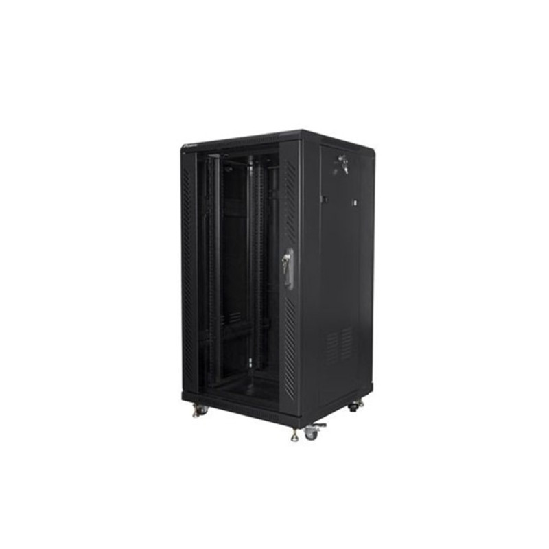 LANBERG FF01-6622-12B free-standing rack 19 self-assembly flat pack 22U/ 600x600mm black LANBERG FF01-6622-12B free-standing rack 19 self-assembly flat pack 22U/ 600x600mm black