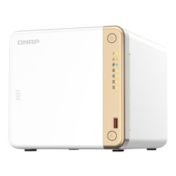 4-Bay desktop NAS, Intel® Celeron® N4505 dual-core, 2GB DDR4 SODIMM RAM (2 x DDR