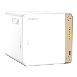 4-Bay desktop NAS, Intel® Celeron® N4505 dual-core, 2GB DDR4 SODIMM RAM (2 x DDR