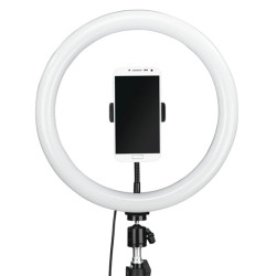 Hama SpotLight Steady 120 II LED Ringlight for Smartphone