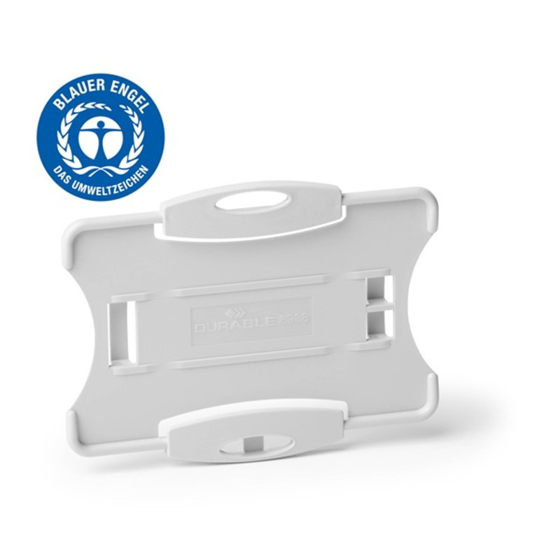 Durable Eco 1 kártya számára 1db szürke biztonságikártya tartó Durable Eco 1 kártya számára 1db szürke biztonságikártya tartó