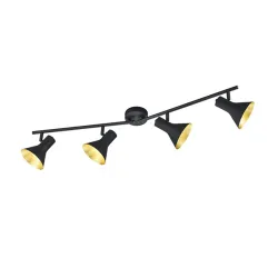 Trio R80164002 Nina 40W E14 spot lámpatest fekete