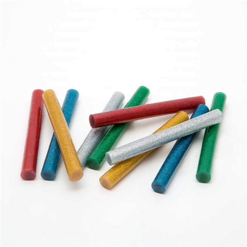 Handy 11109C 11 x 100 mm - színes, glitteres - 10 db ragasztórúd Handy 11109C 11 x 100 mm - színes, glitteres - 10 db ragasztórúd