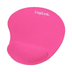 Egérpad LogiLink ID0027P zselés csuklótámaszos pink
