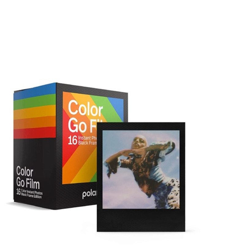 Polaroid Go Black Frame film Polaroid Go Black Frame film