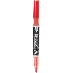 Pilot BeGreen V-Board Master S 10 db/csomag piros táblamarker