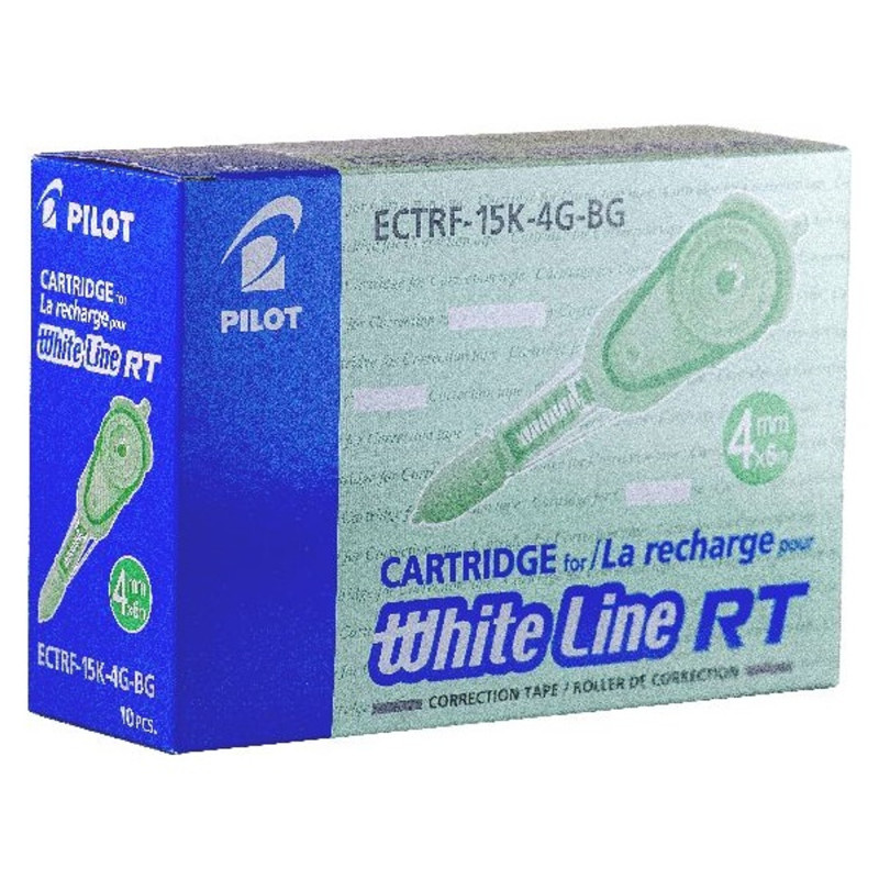 Pilot White Line RT 10 db/csomag hibajavító betét Pilot White Line RT 10 db/csomag hibajavító betét