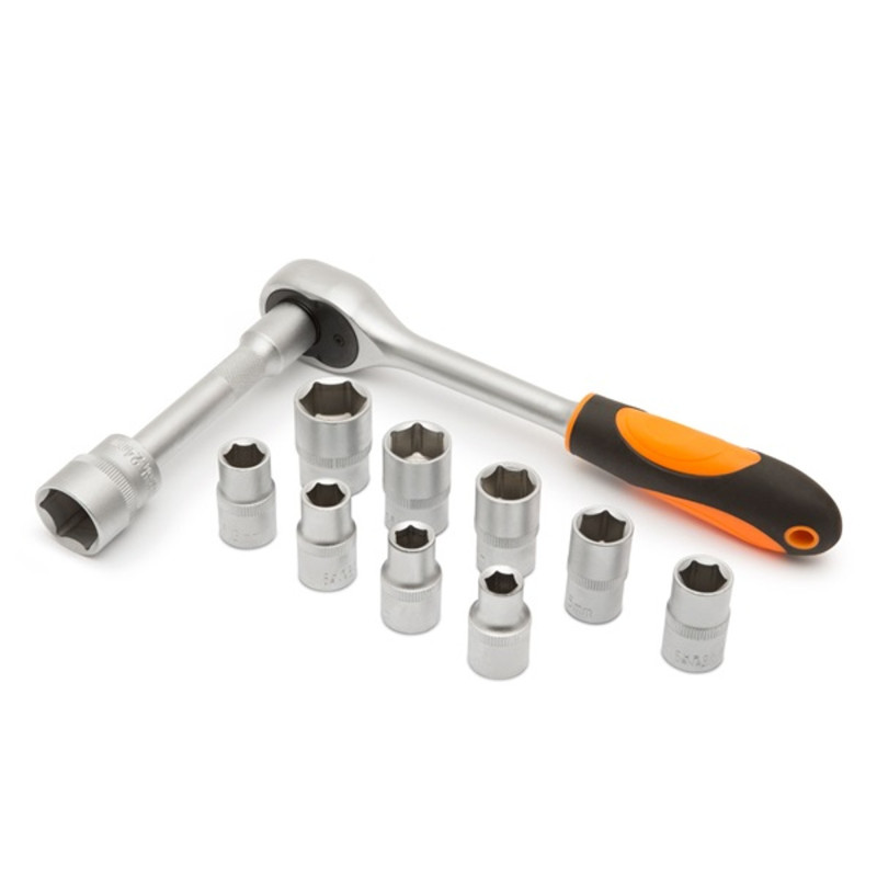 Handy 10857B 12 db-os 1/2" - 10-24 mm dugókulcs készlet Handy 10857B 12 db-os 1/2" - 10-24 mm dugókulcs készlet