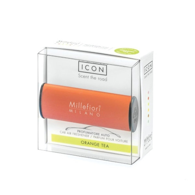 Millefiori 16CAROR Orange Tea Icon Classic Orange autóillatosító Millefiori 16CAROR Orange Tea Icon Classic Orange autóillatosító