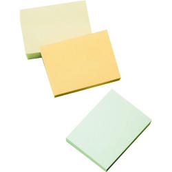 Stick`N 38x51 mm 3x100 lap (3 tömb/csomag) vegyes pasztell színek öntapadó jegyzettömb