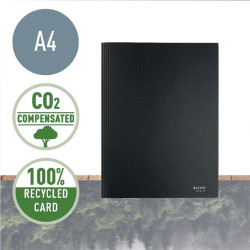 Leitz Recycle A4 karton fekete 3-pólyás mappa