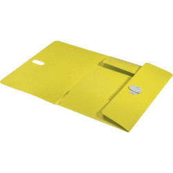 Leitz Recycle karbonsemleges zárható 3-pólyás mappa sárga (46220015)