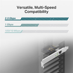 TP-Link TX201 2.5Gbps PCI-E hálózati kártya