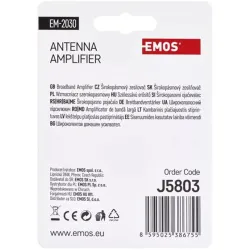 Emos VHF/UHF antenna előerősítő (J5803)