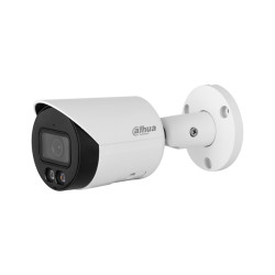 Dahua IP csőkamera - IPC-HFW2849S-S-IL (8MP, 2,8mm, kültéri, H265+, IP67, IR30m, IL10m, SD, PoE, mikrofon, Lite AI)