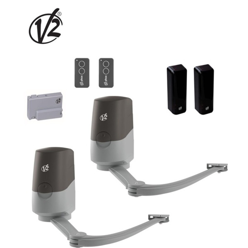 VIDUE KLZORUS224V 24 Vdc-s csuklókaros szárnyaskapu mozgató szett 2 x 2,8 m-s szárny méretig VIDUE KLZORUS224V 24 Vdc-s csuklókaros szárnyaskapu mozgató szett 2 x 2,8 m-s szárny méretig
