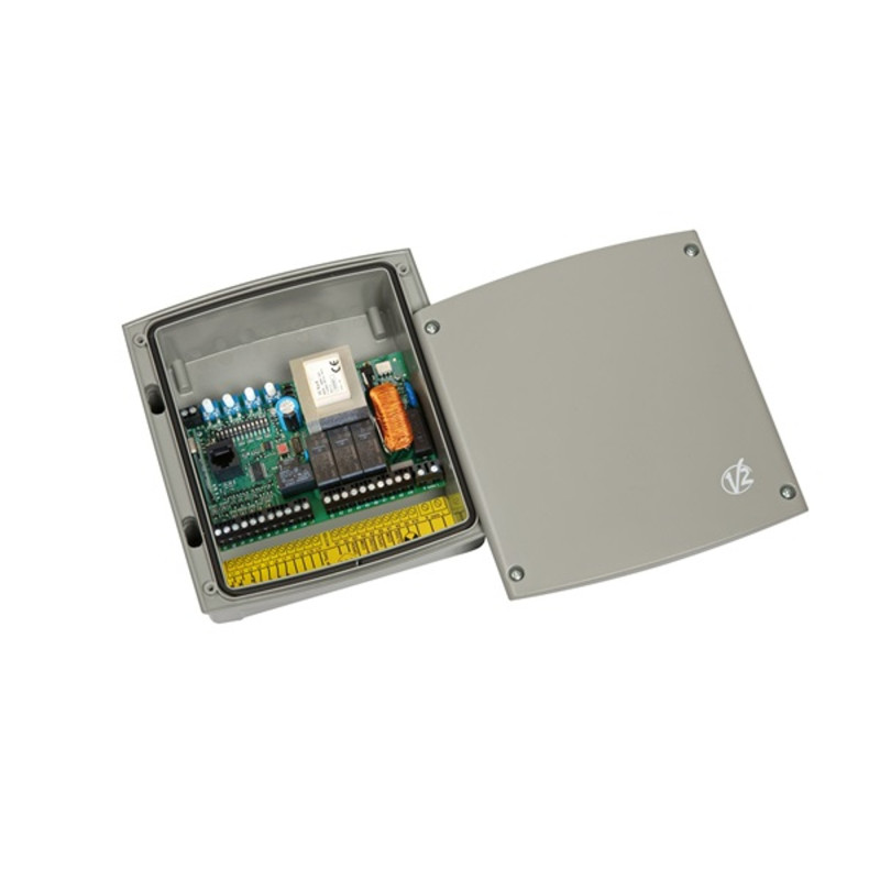 VIDUE FLEXY2 230 V-os analóg vezérlőegység nyíló- és tolókapukhoz beépített vevővel (433,92 MHz) VIDUE FLEXY2 230 V-os analóg vezérlőegység nyíló- és tolókapukhoz beépített vevővel (433,92 MHz)