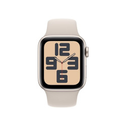 APPLE Watch SE3 GPS 40mm Starlight Alu Case w Starlight Sport Band - S/M