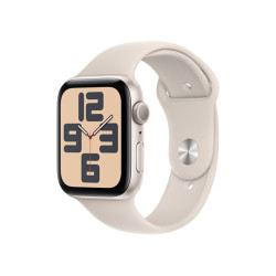 APPLE Watch SE3 GPS 44mm Starlight Alu Case w Starlight Sport Band - M/L