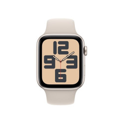 APPLE Watch SE3 GPS 44mm Starlight Alu Case w Starlight Sport Band - M/L