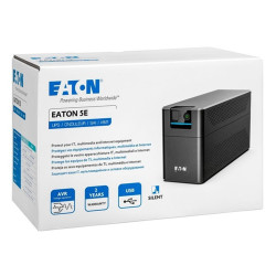 EATON 5E 700 USB DIN G2 700VA 360W Attached input cord 2 Schuko