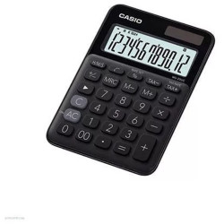 Casio MS-20F asztali számológép fekete