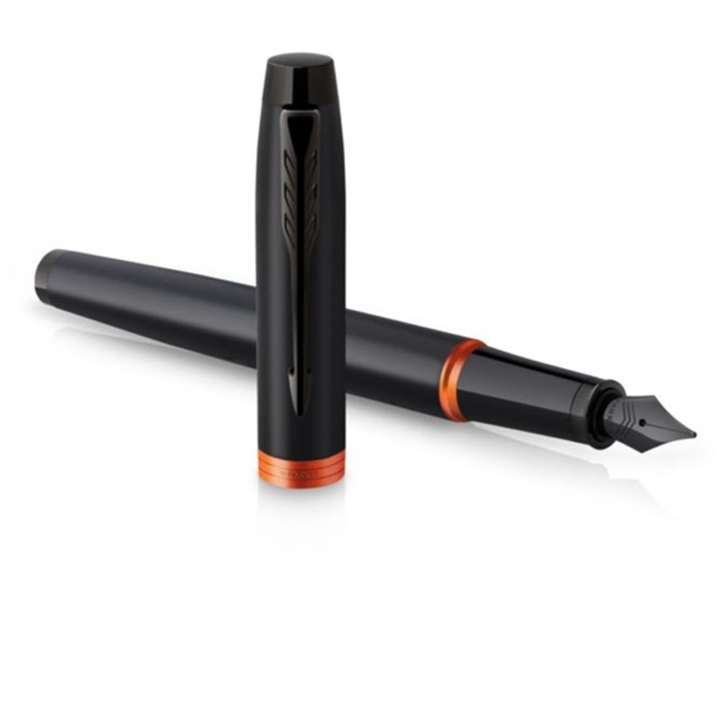 Parker Royal Im Professionals Vibrant fekete-narancs, fekete KLIPSZ 2172943 töltőtoll Parker Royal Im Professionals Vibrant fekete-narancs, fekete KLIPSZ 2172943 töltőtoll