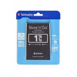 Verbatim Store n Go 1TB USB3.0 2,5" külső HDD fekete