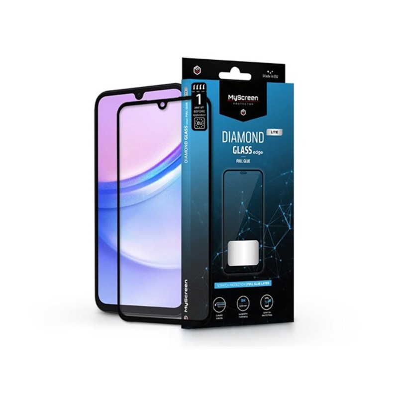 MSP MS230292 Samsung Galaxy A15 4G Diamond Glass Lite Edge edzett üveg képernyővédő fólia MSP MS230292 Samsung Galaxy A15 4G Diamond Glass Lite Edge edzett üveg képernyővédő fólia