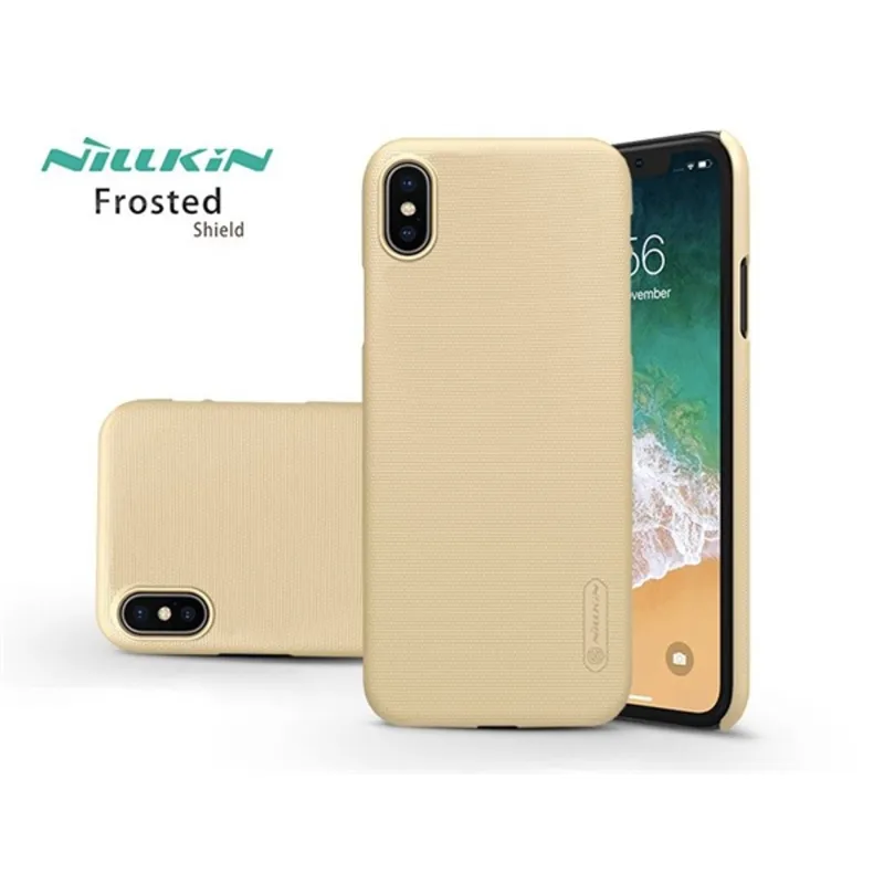 Nillkin NL163171 Frosted Shield iPhone XS Max arany hátlap Nillkin NL163171 Frosted Shield iPhone XS Max arany hátlap