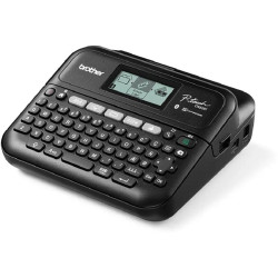 BROTHER Címkenyomtató, PT-D460BTVP, , QWERTY billentyűzet, TZ szalag 3,5-18 mm, grafikus kijelző