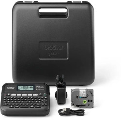 BROTHER Címkenyomtató, PT-D460BTVP, , QWERTY billentyűzet, TZ szalag 3,5-18 mm, grafikus kijelző