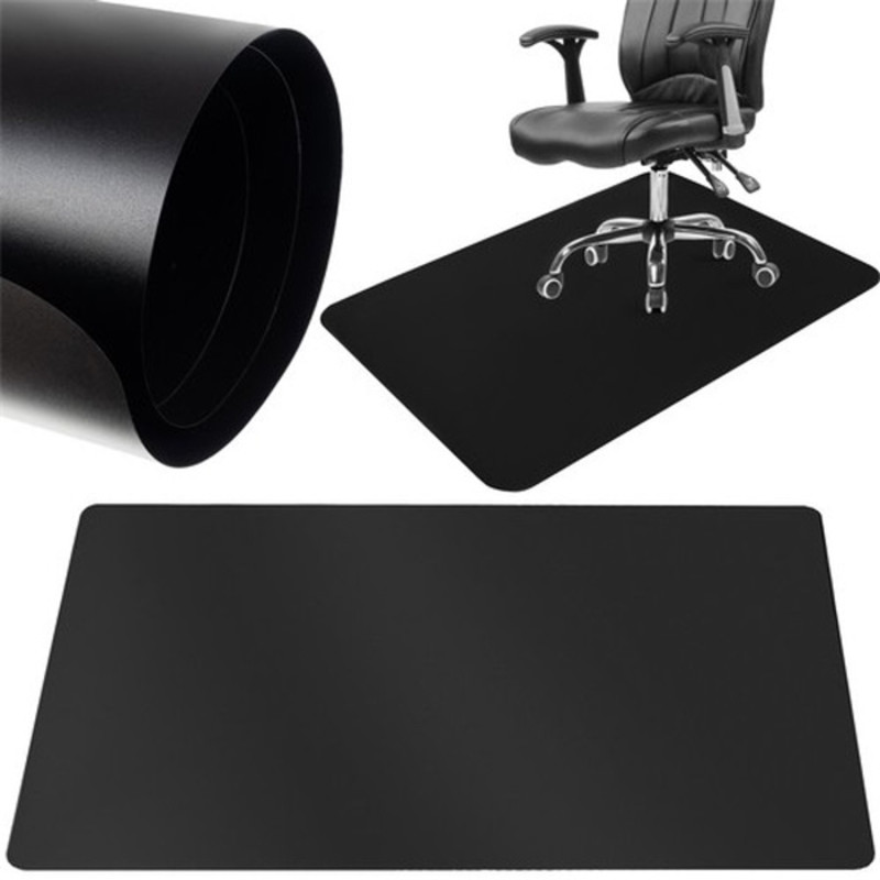 Ruhhy 90x130cm padlóvédő fekete székalátét Ruhhy 90x130cm padlóvédő fekete székalátét