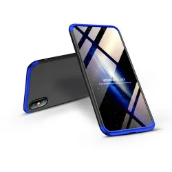 GKK 360 Full Protection 3in1 iPhone XS Max hátlap fekete kék (GK0279)