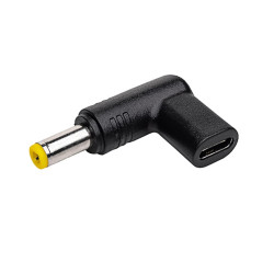 Akyga notebook töltő adapter USB Type-C / 5,5 x 2,5 mm (AK-ND-C01)