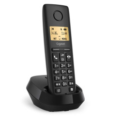 Gigaset Pure 100 telefon - ECO DECT vezeték nélküli, fekete