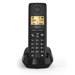 Gigaset Pure 100 telefon - ECO DECT vezeték nélküli, fekete