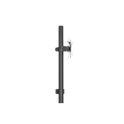 Digitus DA-90374 Mobile Workstation With Individual Height Adjustment Black