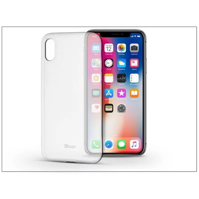 Roar KC0138 Roar All Day iPhone X/XS átlátszó szilikon tok Roar KC0138 Roar All Day iPhone X/XS átlátszó szilikon tok