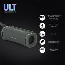 Sony ULT FIELD 1 Bluetooth hangszóró szürkészöld (SRSULT10H.CE7)