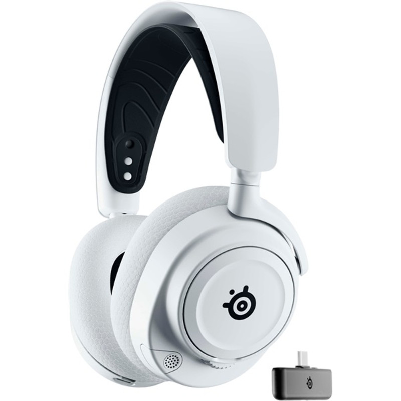 Steelseries Arctis Nova 7X vezeték nélküli fehér gamer fejhallgató Steelseries Arctis Nova 7X vezeték nélküli fehér gamer fejhallgató