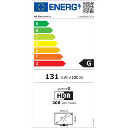LG 75" 75NANO81T3A 4K UHD HDR NanoCell Smart TV