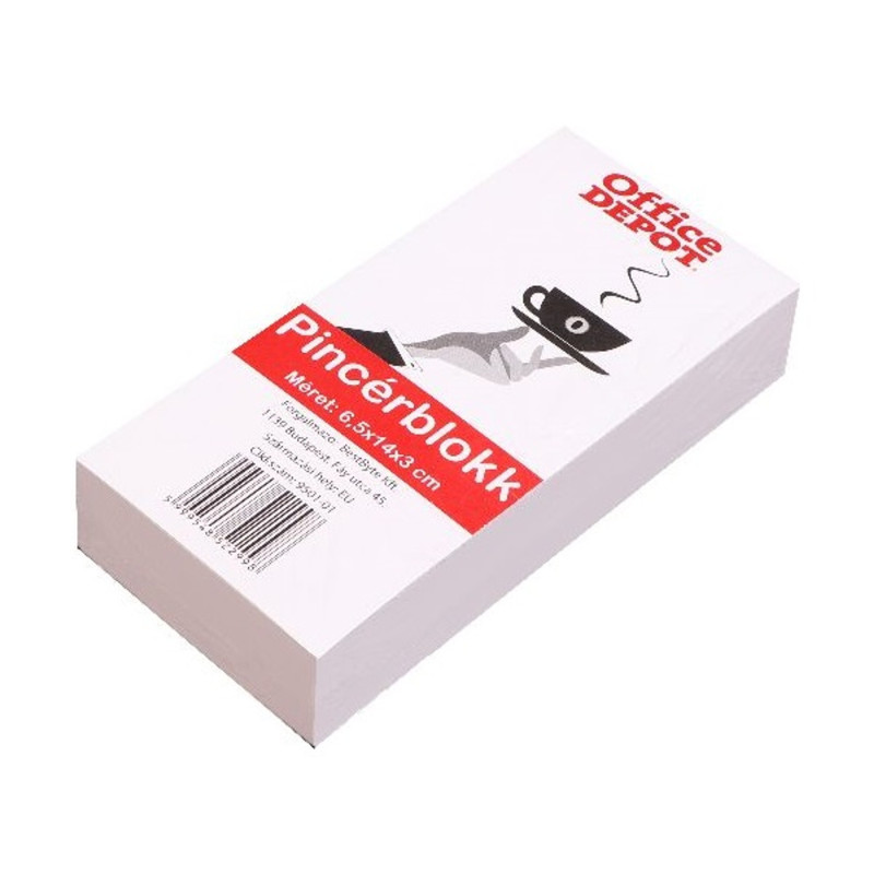 Office Depot 6,5 x 14 x 3 cm pincérblokk Office Depot 6,5 x 14 x 3 cm pincérblokk