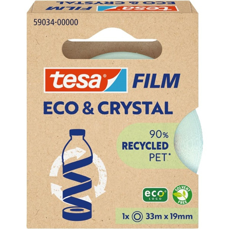 Tesa 59034 Eco&Crystal 33m x 19mm ragasztószalag Tesa 59034 Eco&Crystal 33m x 19mm ragasztószalag