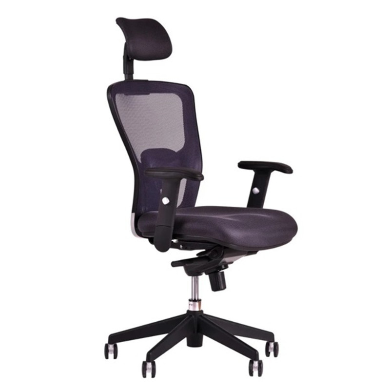Office Pro DIKE SP DK10 fekete fejtámlás irodai forgószék Office Pro DIKE SP DK10 fekete fejtámlás irodai forgószék