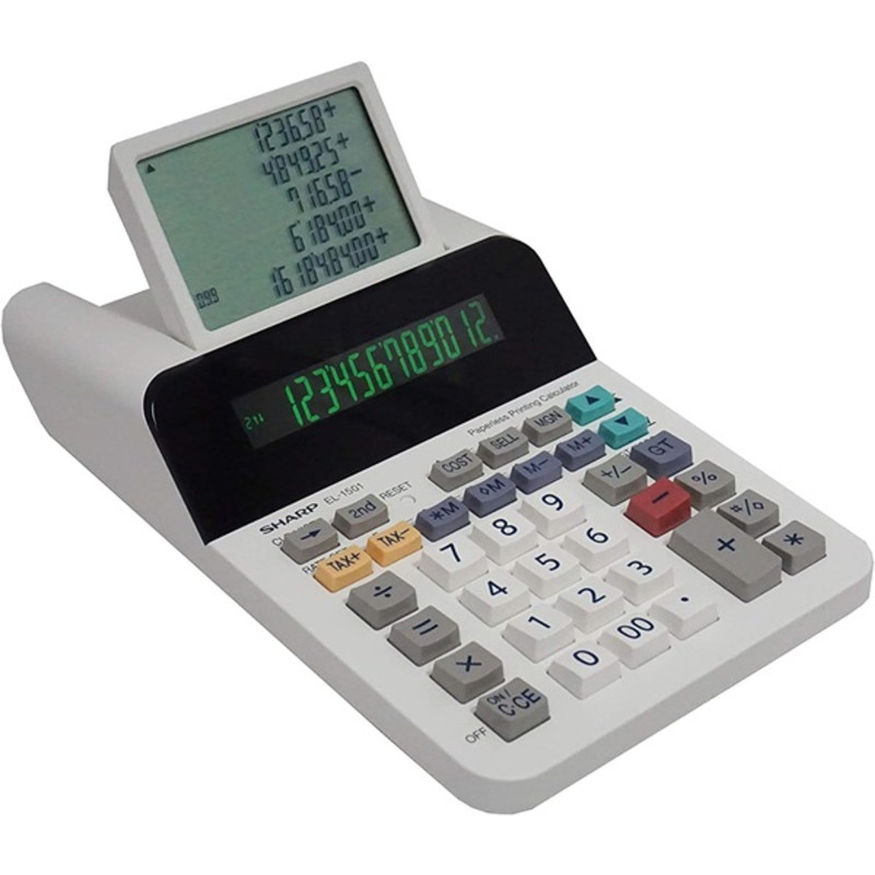 Sharp EL1501 segédkijelzős asztali számológép Sharp EL1501 segédkijelzős asztali számológép