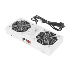 LEGRAND Evoline  tetőventilátor+termosztát készlet 2 ventilátoros fali szekrényhez