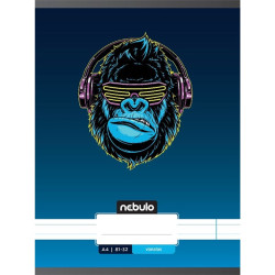 Nebulo Xtreme A4 81-32 tűzött vonalas füzet